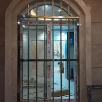 نرده استیل،حفاظ بانکی،پله استیل