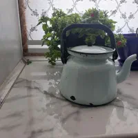 کتری لعابی قدیمی