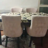 میز ناهار خوری ۶نفره لمسه