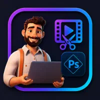 تبلیغات حرفه‌ای فتوشاپ و تدوین