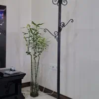 رخت آویز ایستاده رنگ مشکی سوپر کوره ای
