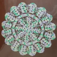 رومیزی قلابافی