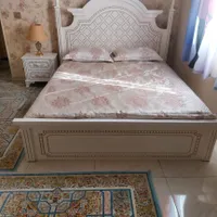 تخت دونفره سالم|تخت و سرویس خواب|تهران, شمشیری|دیوار