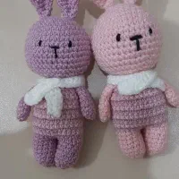عروسک خرس بافتنی