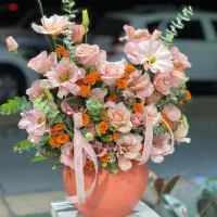 گلدون گل صبا کد ۱۶۸۷ گلاریس