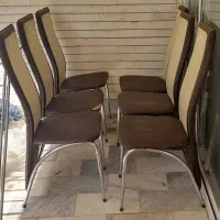شش عدد صندلی