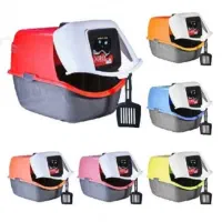 ظرف خاک گربه سایز بزرگ ۶۰۰ت سقف دار