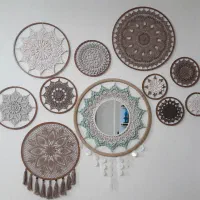 ماندالاهای قلاب بافی