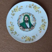 بشقاب دکوری و چاقو آشپزخانه