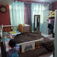 تخت کودک ساحل چوب طرح گارفیلد