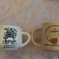دو عدد لیوان ماگ