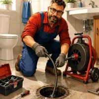 چاه بازکن(کل اندیشه)رفع گرفتگی کمتراز15دقیقه24ساعت