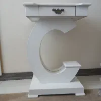 میز تلفن و گلدان و ....