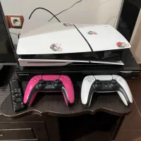 Ps5 2 دسته اروپا دیسک اسلیم بدون استفاده 8k