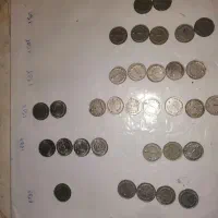سکه کلکسیونی 1 ریالی دهه 50 سری