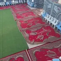 فروش  لوله داربست فرش‌ها و صندلی و میز پلاستیکی