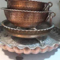ظروف پذیرایی مسی