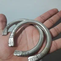 میل پا نقره عتیقه