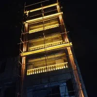 سنگ کاری کف بدنه ساده طردار