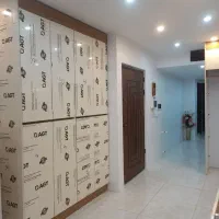 کابینت|کتابخانه، شلف، قفسه‌های دیواری|اسلام‌شهر, شهرک امام حسین (میان آباد)|دیوار
