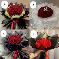 رز روبانی.دسته گل.باکس گل.گل.هدیه