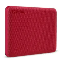 هارد اکسترنال canvio advance toshiba 4tb قرمز