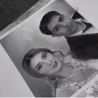 سیاه قلم و مدادرنگی