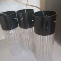 لوستر سه شعله حبابی