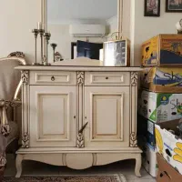 آینه کنسول و میز تی وی