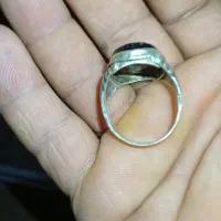 انگشتر خطی نگین اصل وکهنه|جواهرات|فاروج, |دیوار