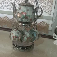 قوری وفنجان|قوری، کتری، قهوه‌ساز دستی|کرمانشاه, |دیوار
