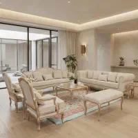 مبل چستر فرانسوی ۸ نفره کیفیت شرکتی اقساط