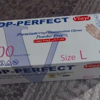 دو عدد دستکش لاتکس سایز L