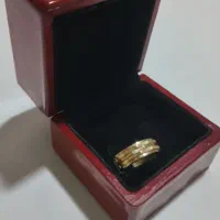 حلقه ازدواج مردانه ۴ گرم با فاکتور