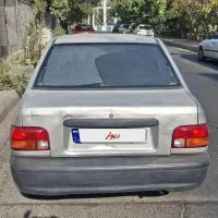پراید مدل 86 نقره ای