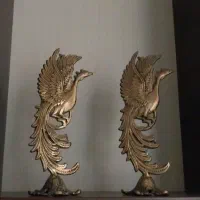 سیمرغ برنز دو عدد و یک عدد قندان...سه عدد شاپرک