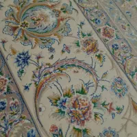 فرش ابریشم نو ۶ متری