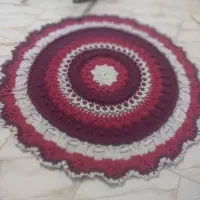 بافتنی طرح قالیچه ای ابعاد بزرگ