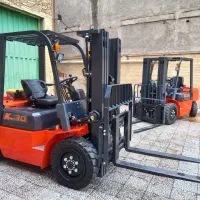 لیفتراک بشکه بر میزکار هیدرولیکی و استاکر