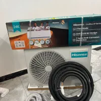 کولر هایسنس ۲۴موتور بزرگ گارنتی و لوله
