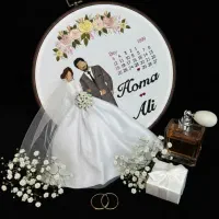 تابلو گلدوزی شده مناسبه کادویی