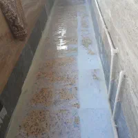 رفع نم و چکه حمام سرویس بالکن بدون‌ تخریب