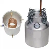 دیگ عرق گیر/تقطیر/گلابگیری/عرقگیری/گلاب گیر دستگاه