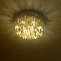 لوستر کریستالی شامپاینی