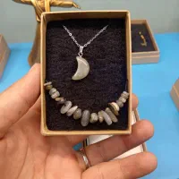 دستبند و گردنبند سنگ طبیعی