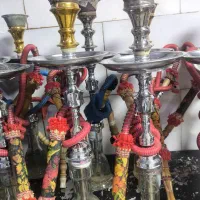 قلیان برنج آبکاری شده