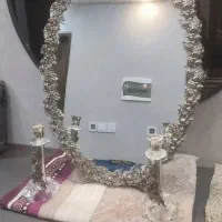 آینه و شمعدان طرح نقره
