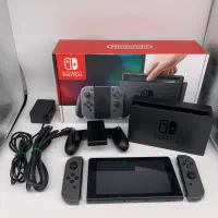 نینتندو سوییچ  nintendo در حد آکبند  شارژر کیف کیس