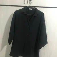 شومیز مشکی جنس سیلک
