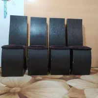 چهار عدد صندلی ناهار خوری بدون میز